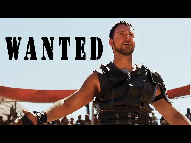 Russell Crowe: Wanted (dead or alive).