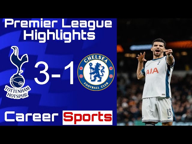 Solanke SCORES As Tottenham WIN! | Tottenham 3-1 Chelsea | FC25 PL Highlights