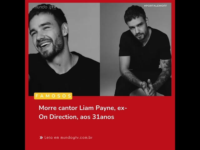 Morre cantor Liam Payne, ex- On Direction, aos 31anos