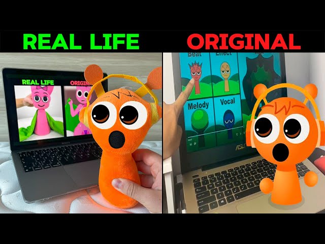 The Best TikTok of Incredibox Sprunki: My Life with OREN | REAL LIFE vs ORIGINAL