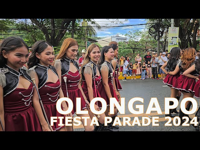 OLONGAPO CITY FIESTA PARADE 2024 [4K HDR]