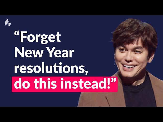 The SECRET to achieving your goals in 2025 | Joseph Prince | Gospel Partner Excerpt