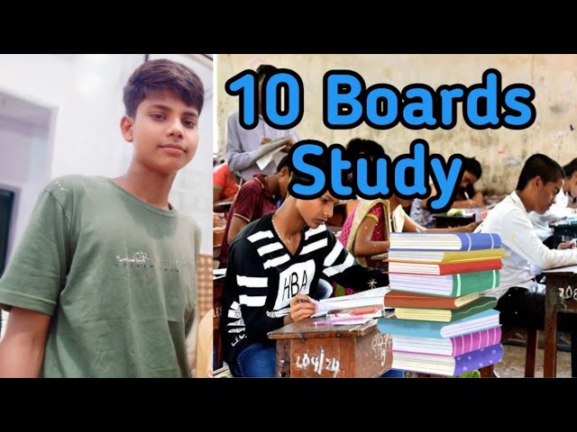 My 10th boards study 👍📚🧐