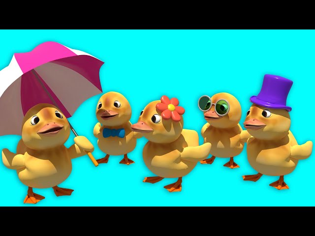 Five Little Ducks | ABCkidtv Nursery Rhymes Compilations