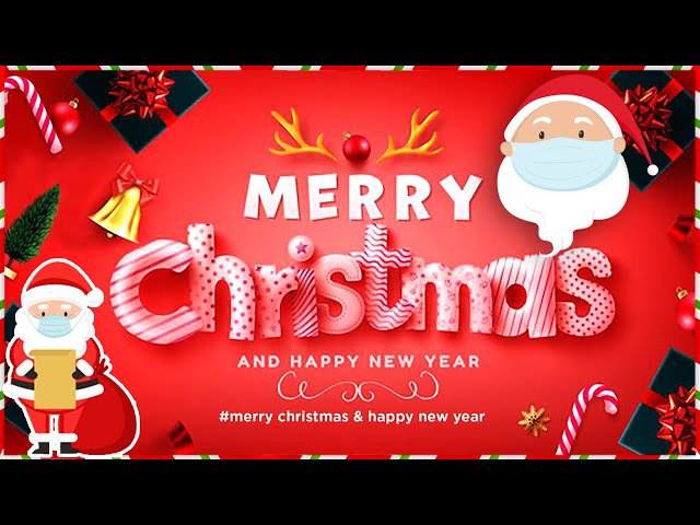 Best Merry Christmas Animation Video, Christmas wishes, Christmas 2022 | Covid Christmas