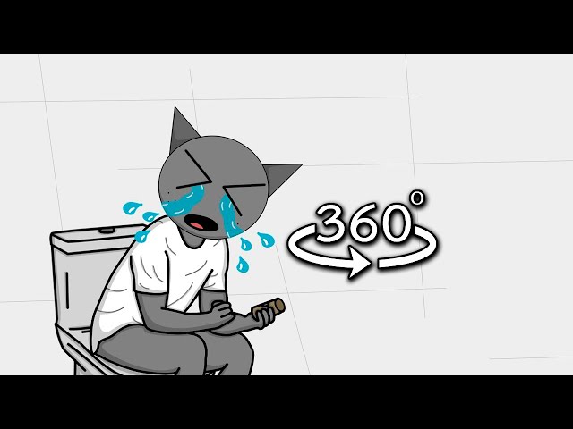 360° VR Incredibox Sprunki Gray Poop Animation