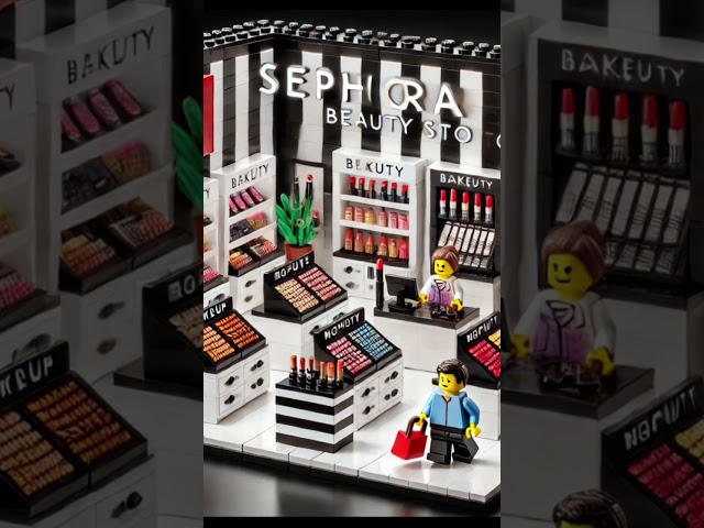 AI sephora lego! #shorts #pleaselikeandsubscribe #lego #ai