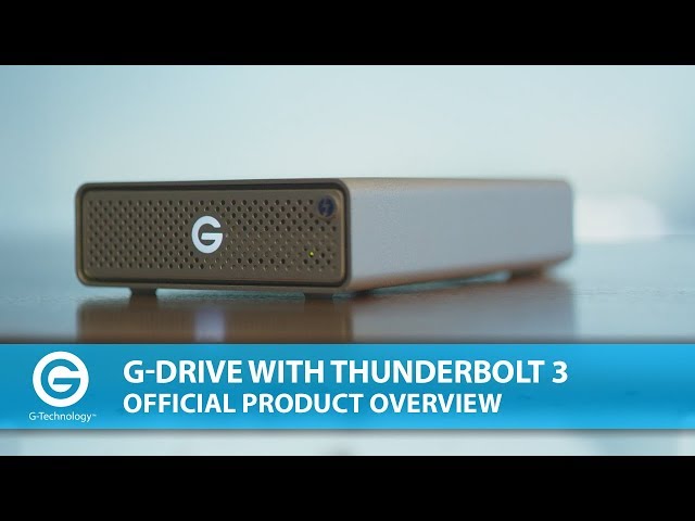 G-DRIVE with Thunderbolt 3 | Official Product Overview