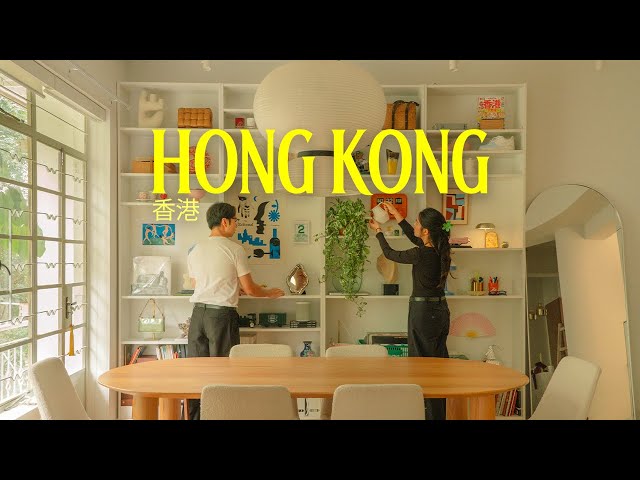 hong kong vlog | cozy home updates & noguchi lamp exhibit