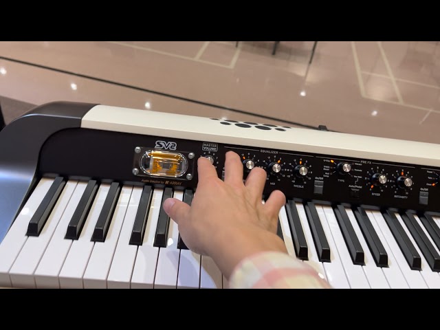 Korg SV2-88S How-To Turn On/Off & Factory Sounds