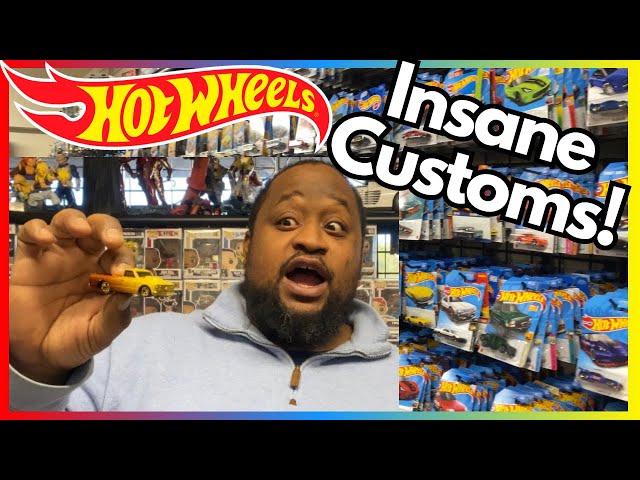 Massive 35,000 Hot Wheels Collection & $200 Customs!