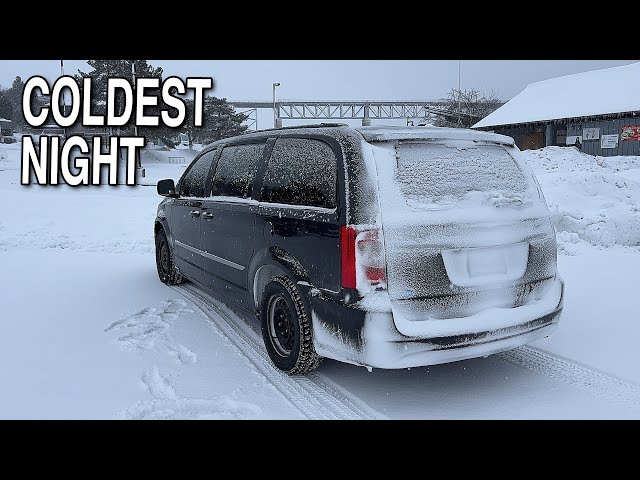 After the Coldest Night in My Minivan Camper