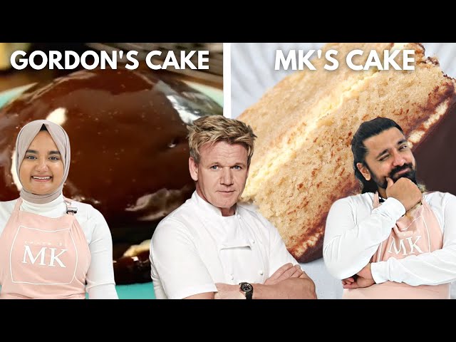 How my brother and I levelled up Gordon Ramsay's GINGER CREAM CAKE