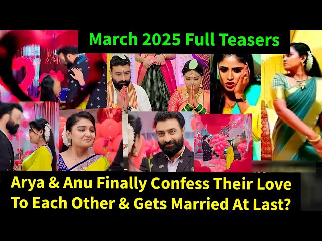 Secrets Zeeworld March 2025 Full Teasers Update In English ||Arya & Anu Love Story