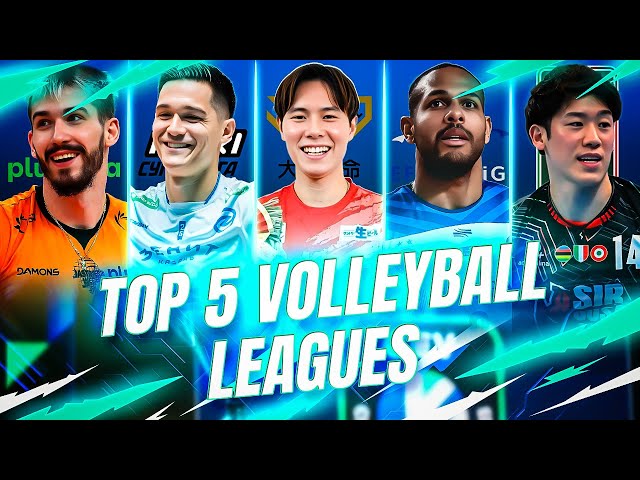 THE BEST VOLLEYBALL LEAGUE IN THE WORLD | COMPARING THE TOP 5 VOLLEYBALL LEAGUES