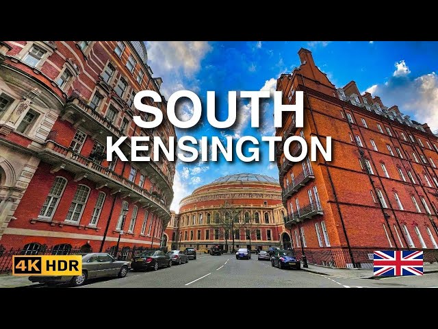 South Kensington 4K Walking Tour | Discovering the Beauty of London's Cultural District