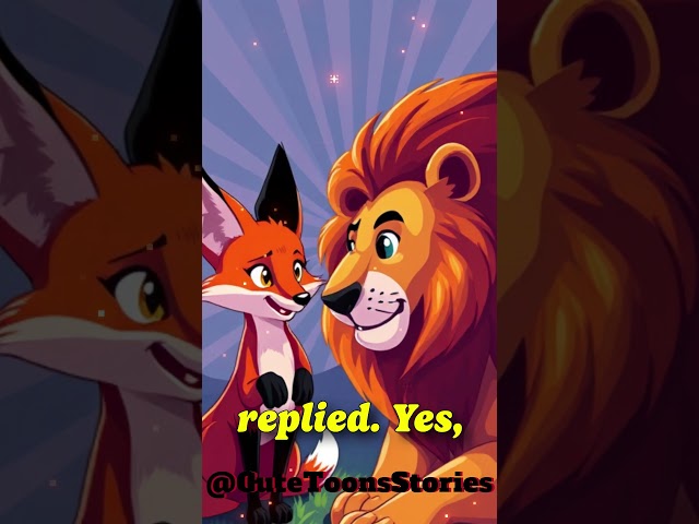 Story -The Lioness and the Fox / 7 year old learning videos / Read Aloud #keşfetteyiz