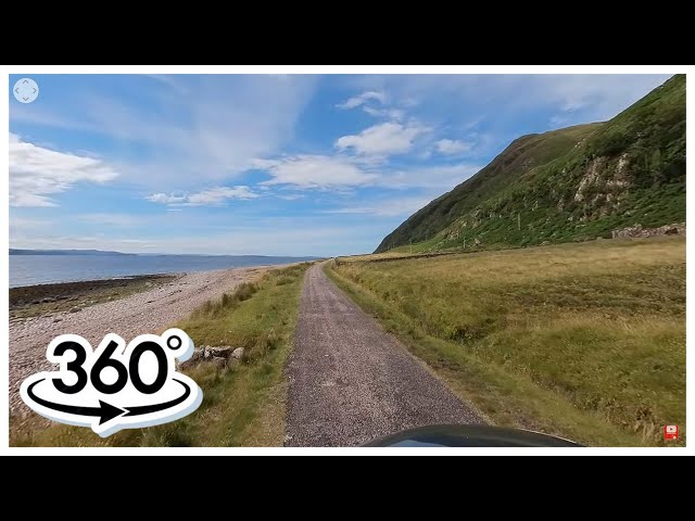 360° VR | Scenic Drive - Scotland - Morvern - Part I