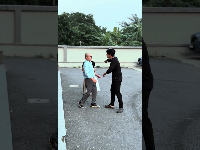 Bad boy gets lesson [KINDNESS MAN] #kindness #respect #goodman #happy #humanities