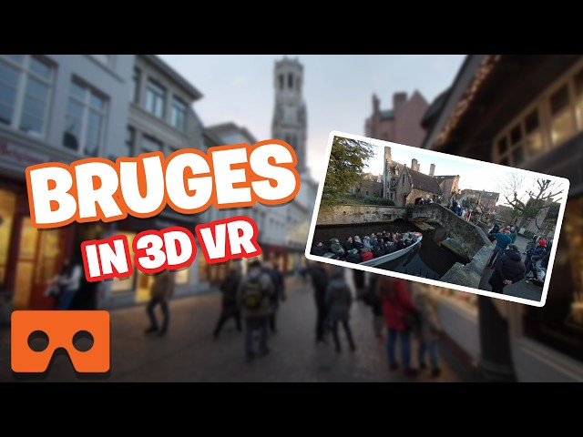 Bruges in VR180 - 3D VR Experience - Quest 3 , Apple Vision Pro