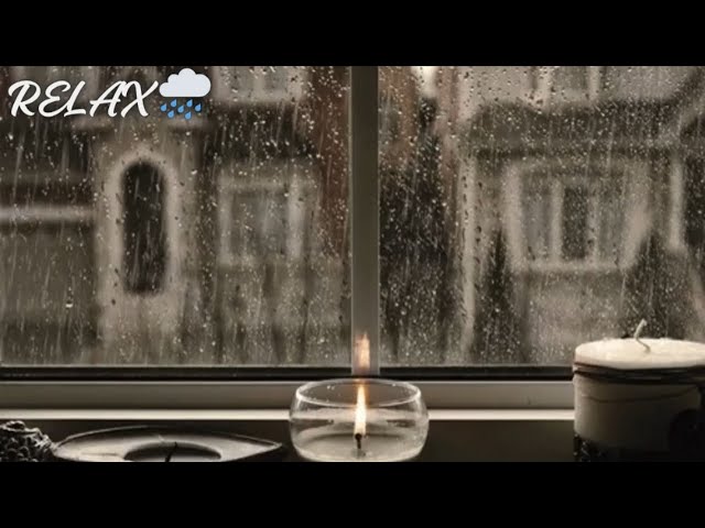 Rain Sound for sleeping | Calm Music | Study Music | Sleep fast with heavy rains | Soothing Music