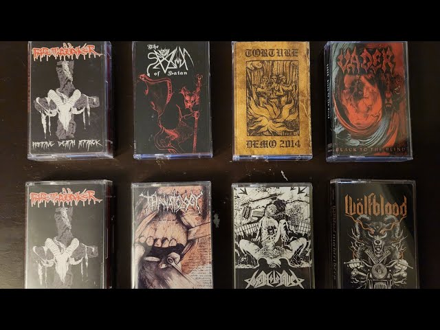 Metal cassette tapes: Right here, RIGHT NOW!