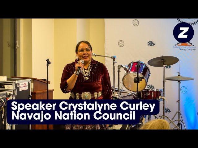 Navajo Nation Council Speaker Crystalyne Curley #DC #HonorTheTreaties