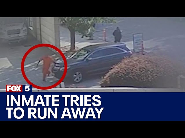 Inmate makes run for it at Grady Hospital | FOX 5 News