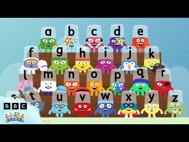 Learn to Write Letters A to Z | Reading for Kids | @officialalphablocks