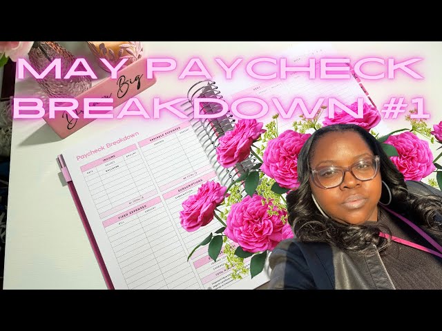 How to Budget by Paycheck | Budget With Me | May #1 Paycheck Breakdown | Dreamy Budget