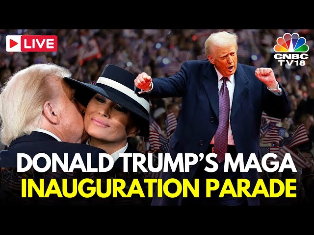 Trump's Presidential Parade LIVE: Donald J Trump Inauguration LIVE | Trump Inaugural Parade | N18G