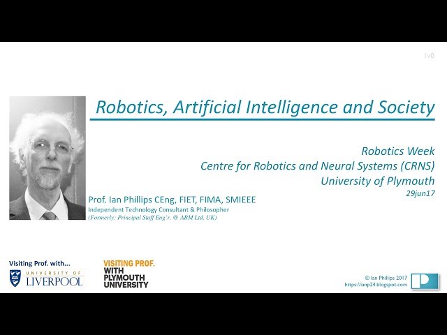 Robots, Artificial Intelligence and Society