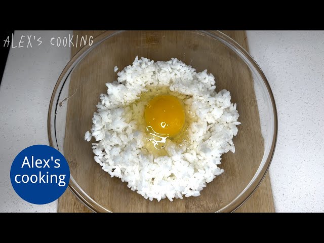 Egg Fried Rice::5 Minutes Easy