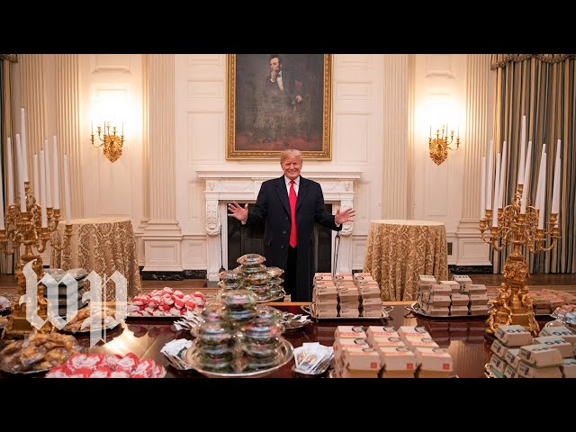 Trump’s love of fast food, explained