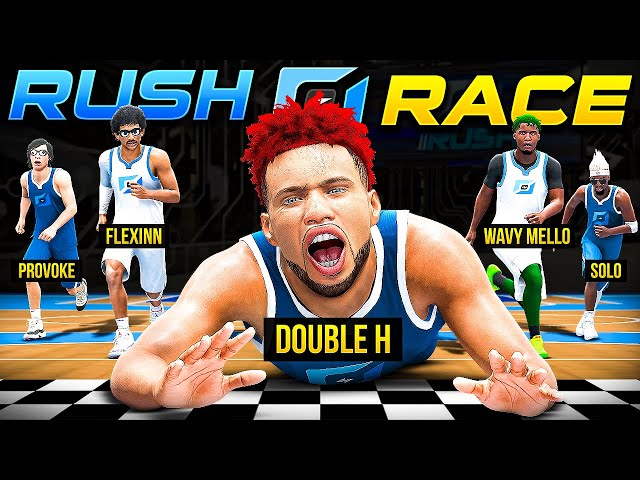 I hosted a *NEW* 1v1 RUSH RACE EVENT! Who's the BEST 1v1 PLAYER in NBA2K?