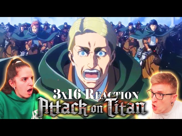 NOOO!! Non potete farci questo!!!!! - Attack on titan ep 3x16 - Reaction ITA