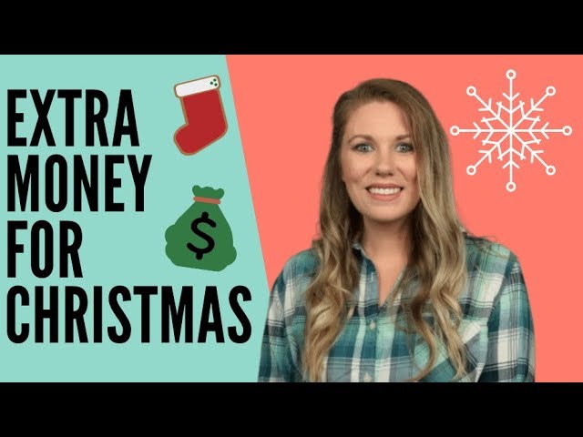 10 Ways To Make Extra Money For The Holidays - Side Hustle Ideas