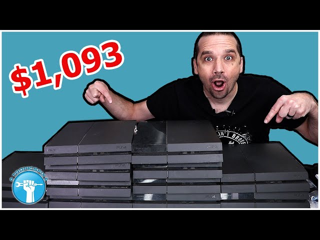 I Bought 12 Broken PS4's From eBay - Let's Try to Fix Them!