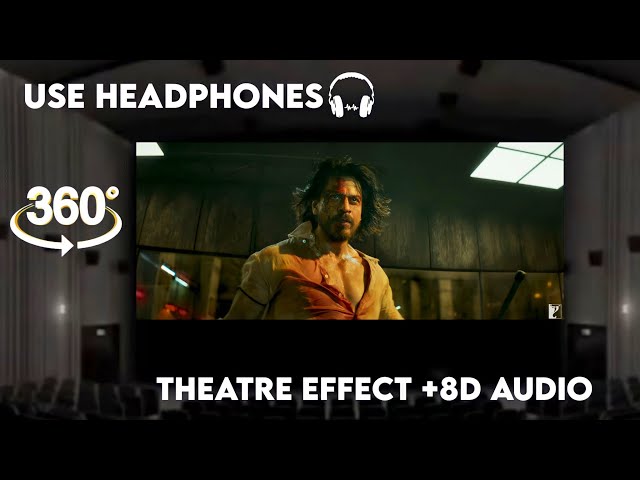 Pathaan |Teaser |Theatre Experience ||8D| Audio | Shah Rukh Khan | Deepika Padukone | John Abraham