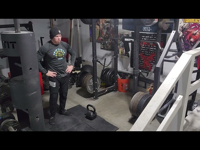 TACTICAL BARBELL OPERATOR: Cycle 1, Week 6, Workout 3 "Meat Eater II" (Basic)