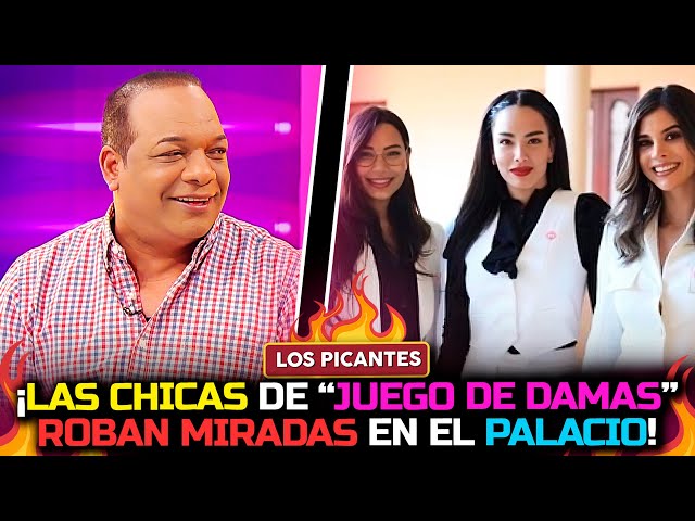 ¡Isaura Taveras y su equipo de 'Juego de Damas' roban miradas en el Palacio! 🔥 | Vive el Espectáculo