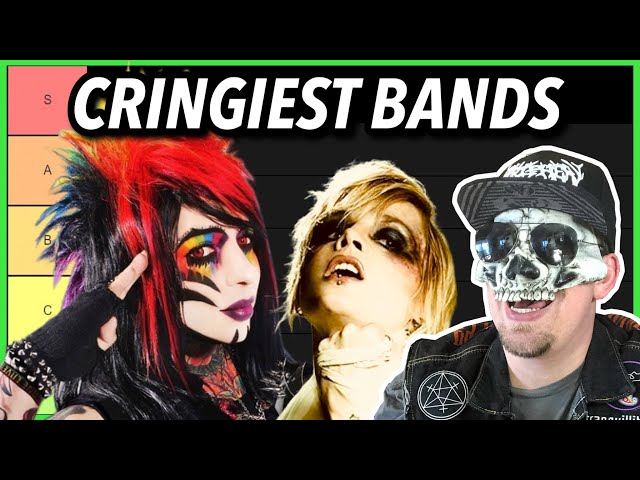 CRINGIEST Metal, Butt Rock, & Scene Bands RANKED