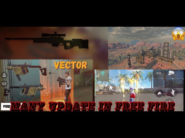 Many new updates in free fire 🔥