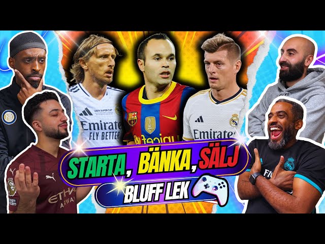 VI KÖR STARTA, BÄNKA, SÄLJ! I "ZLATAN GÅR FÖRE HENRY OCH SUAREZ" I + BONUS LEK