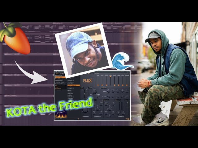 From Scratch: Making a Lofi type Beat like Kota the friend in FLStudio | Raggi