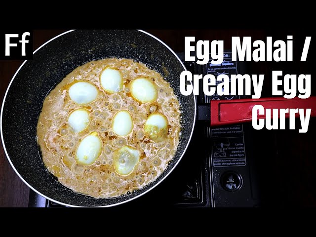 How to make egg curry | Egg Malai Masala Recipe