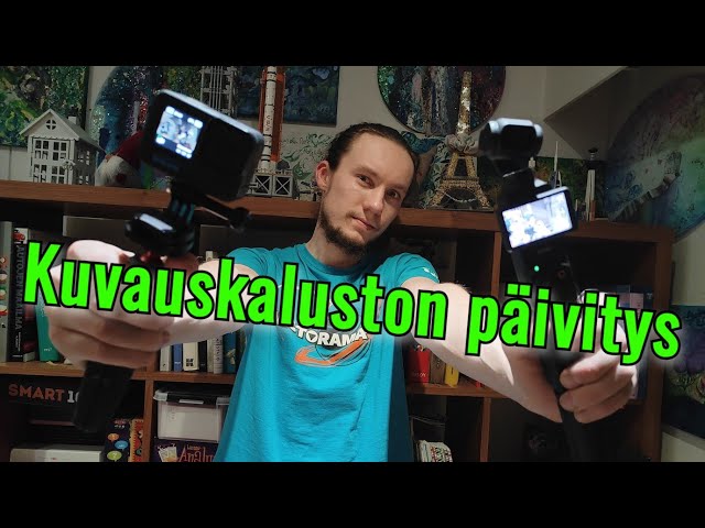 Kuvauskaluston päivitys - DJI Osmo Pocket 3