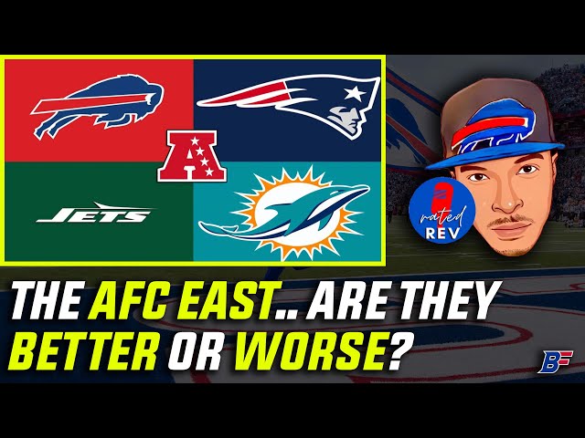 Which AFC teams are Better or Worse? AFC East Edition