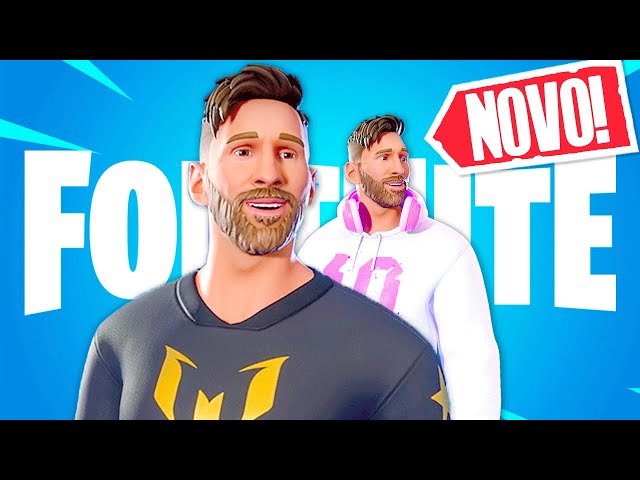 Testei LIONEL MESSI no FORTNITE !