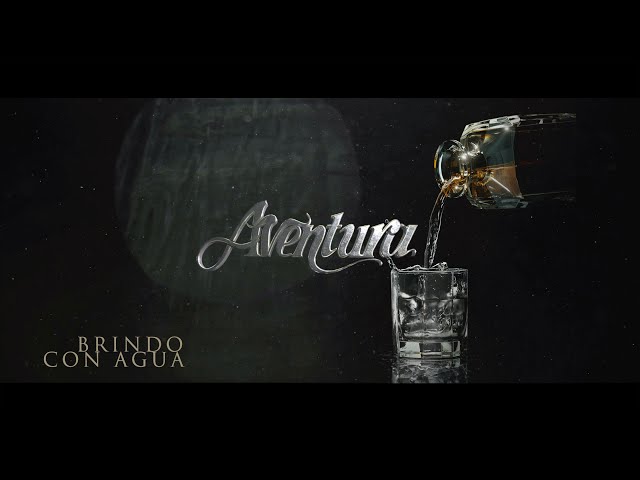 Aventura - Brindo Con Agua (Video Lyric Oficial)